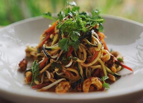 Review Restoran Moksa Ubud Vegan Sehat View Sawah Indah